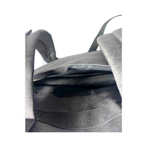 Eddie Bauer Alpine Backpack Diaper Bag Gray PEVA Changing Pad Included Spacious - Picture 4 of 7